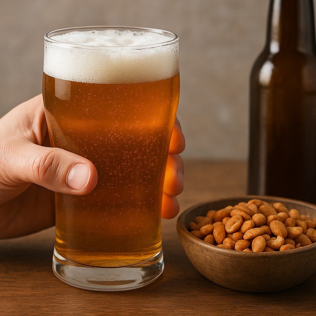 맥주 속 퓨린이 요산으로 변해 관절에 요산염 결정을 만들고 알코올과 탈수가 통풍 위험을 높이는 과정