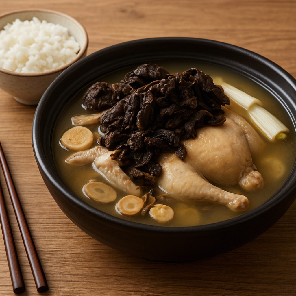 광주 능이버섯백숙 식당의 메뉴와 가격, 주차장 및 영업시간 정보를 한눈에 정리한 방문 안내 대표 이미지입니다.